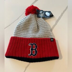 NWT! Boston Red Sox Pom Hat